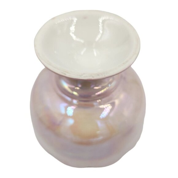 Pink Cream Pitcher and Sugar Bowl or Candy Dish. Set of 2. Victorian English Kit - Picture 5 of 14